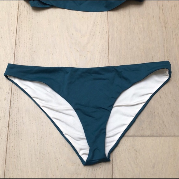 Eberjey Turquoise Bikini, Top is Small, Bottoms are Medium - Picture 4 of 8